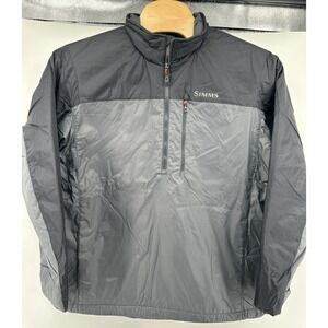 Simms Fishing Midstream Insulated Pull-Over XL Gray Anvil Primaloft GOLD NEW!